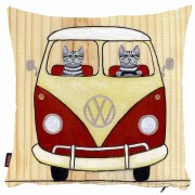 Kedili Yastık Kılıfı-13